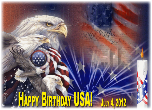 Happy Birthday USA! - US Independence Day